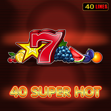 40 Super Hot slot visual from Amusnet Interactive available on fivebetit.eu