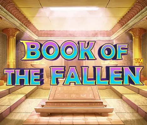 Book of the Fallen casino game by Pragmatic Play – featured logo at Fivebet