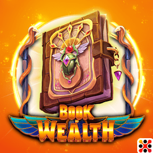 Book of Wealth online game logo by Mancala Gaming on fivebetit.eu