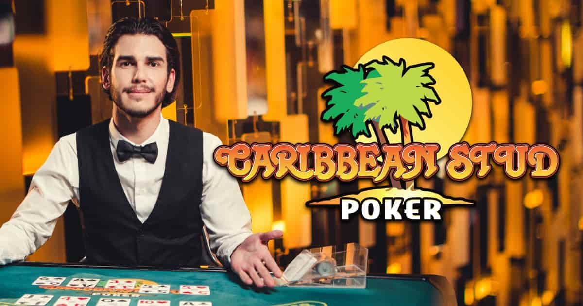 Caribbean Stud Poker by Evolution, showcased at fivebetit.eu – game logo