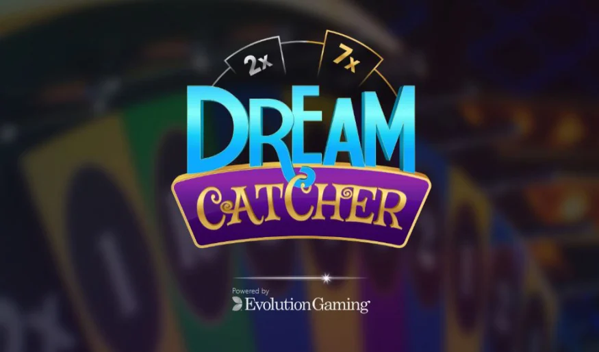 Dream Catcher online game logo by Evolution on fivebetit.eu